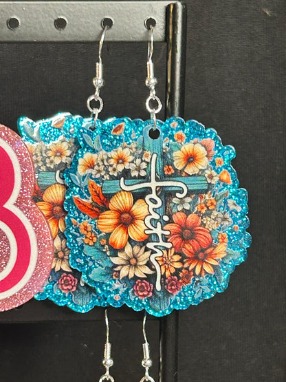 Hypoallergenic Acrylic Earrings