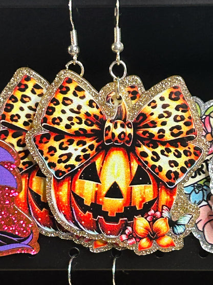 Halloween Hypoallergenic Acrylic Earrings