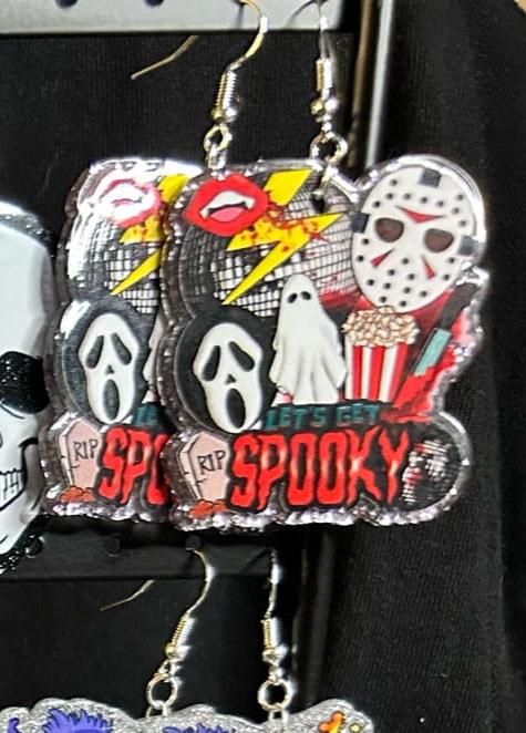 Halloween Hypoallergenic Acrylic Earrings